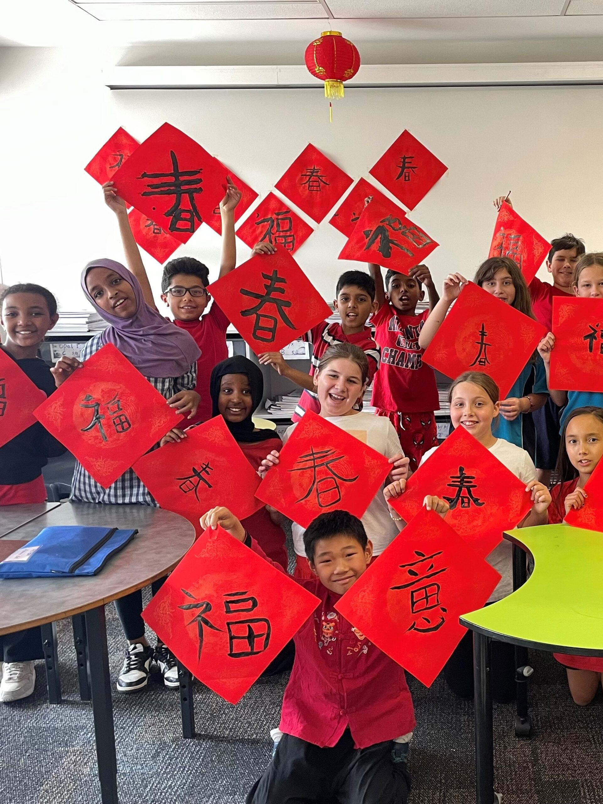 5A Chinese New Year class photo
